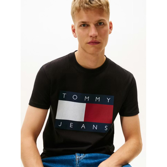 Tommy Hilfiger Ανδρική κοντομάνικη μπλούζα Big Flag Tee